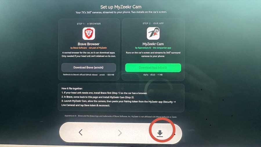 Open your downloads